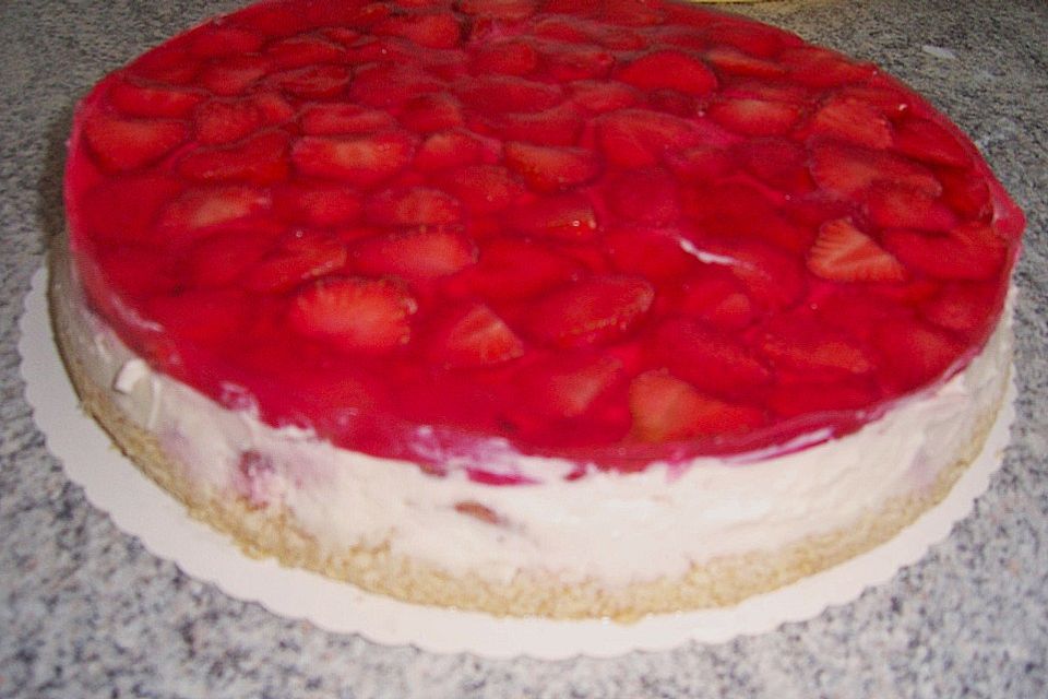 Erdbeer - Mascarpone Torte