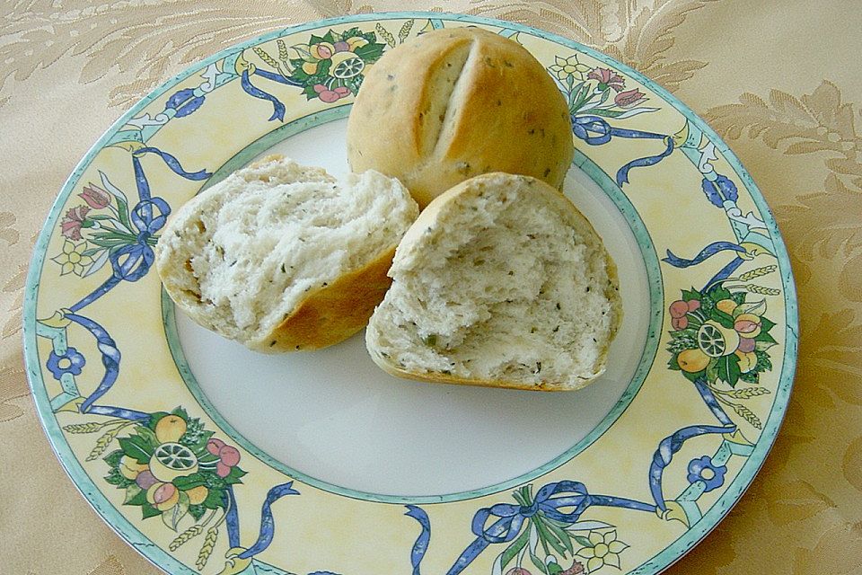 Mittelalterliche Kräuterbrötchen