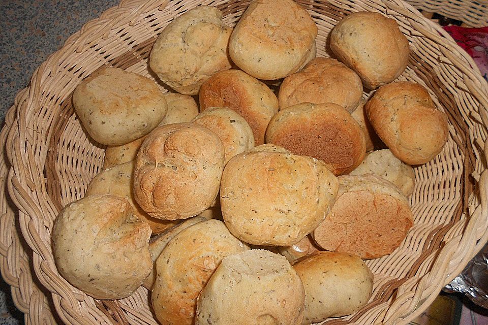 Mittelalterliche Kräuterbrötchen