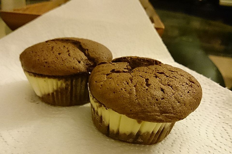 Schoko - Kirsch - Muffins