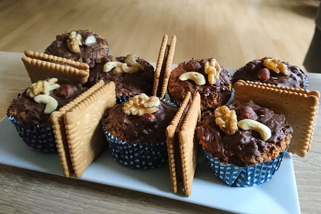 Schoko - Nuss - Muffins von Damaris16| Chefkoch