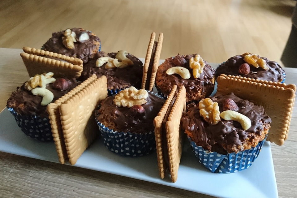 Schoko - Nuss - Muffins