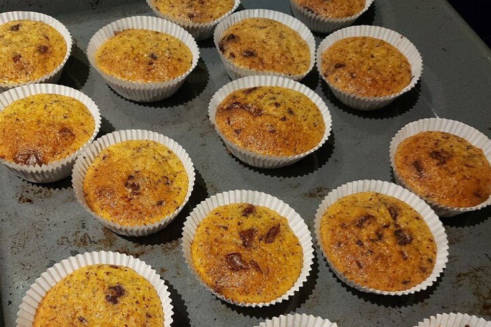 Schoko - Nuss - Muffins