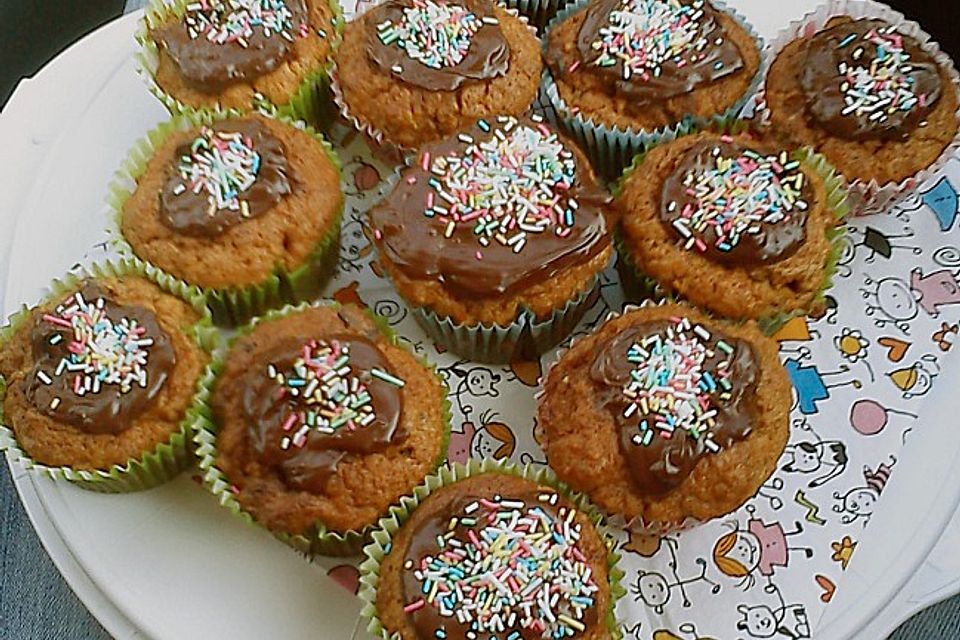 Schoko - Nuss - Muffins