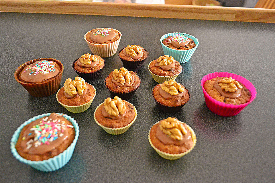 Schoko - Nuss - Muffins