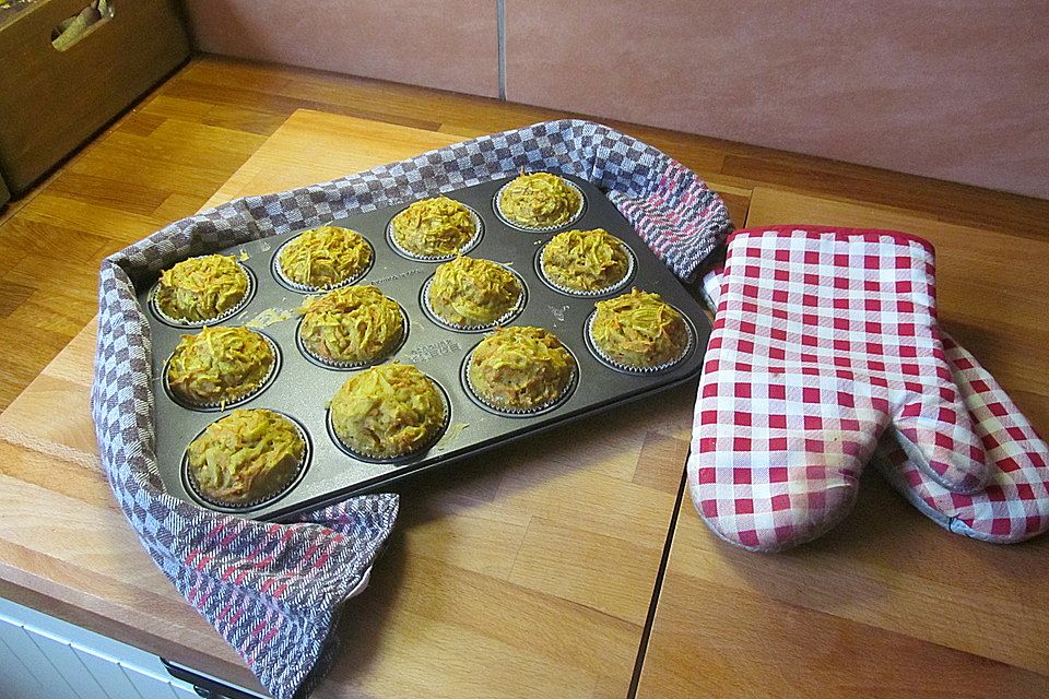 Muffins, Kartoffeln