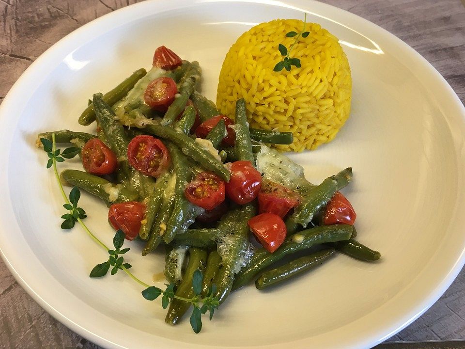 Bohnenauflauf mit Mozzarella von schaui| Chefkoch