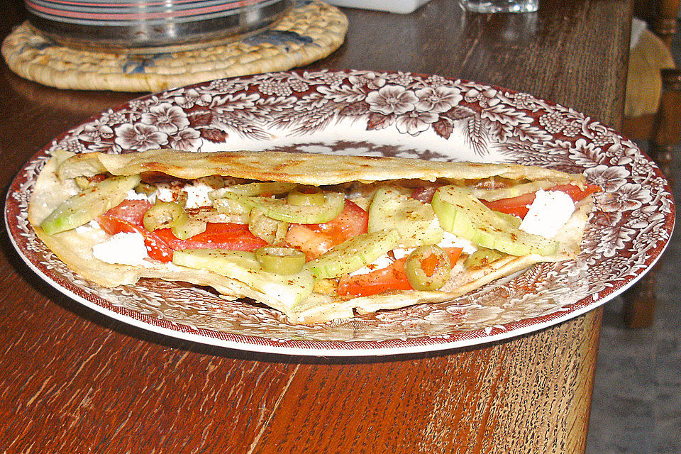 Tortillas mit Schafskäse