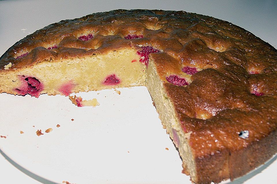 Himbeer-Sandkuchen