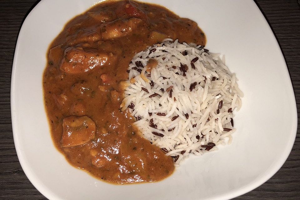 Einfaches veganes Curry