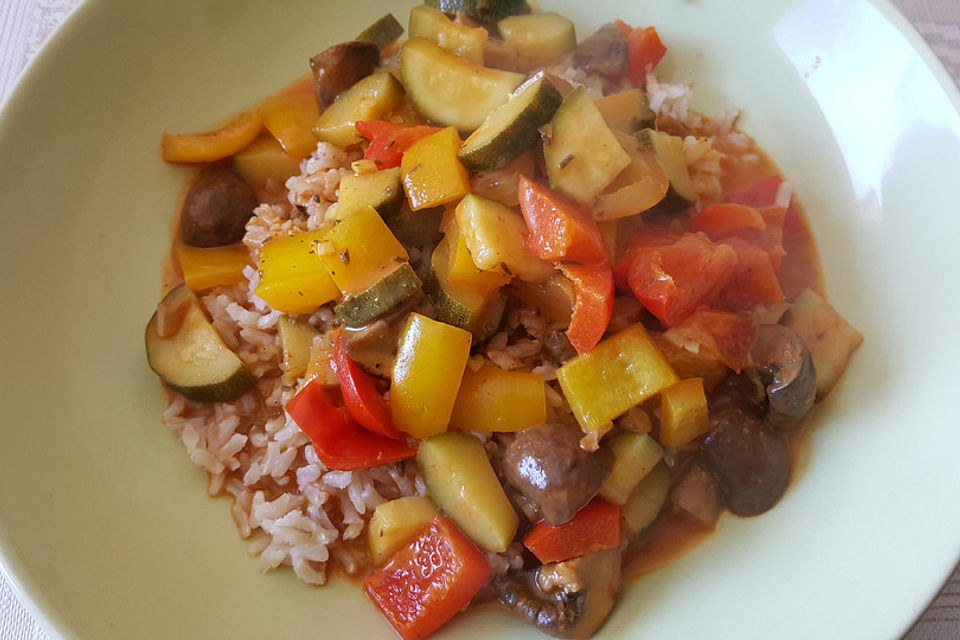 Einfaches veganes Curry