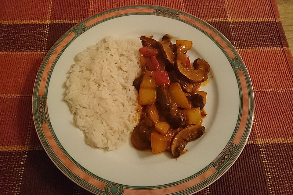 Einfaches veganes Curry