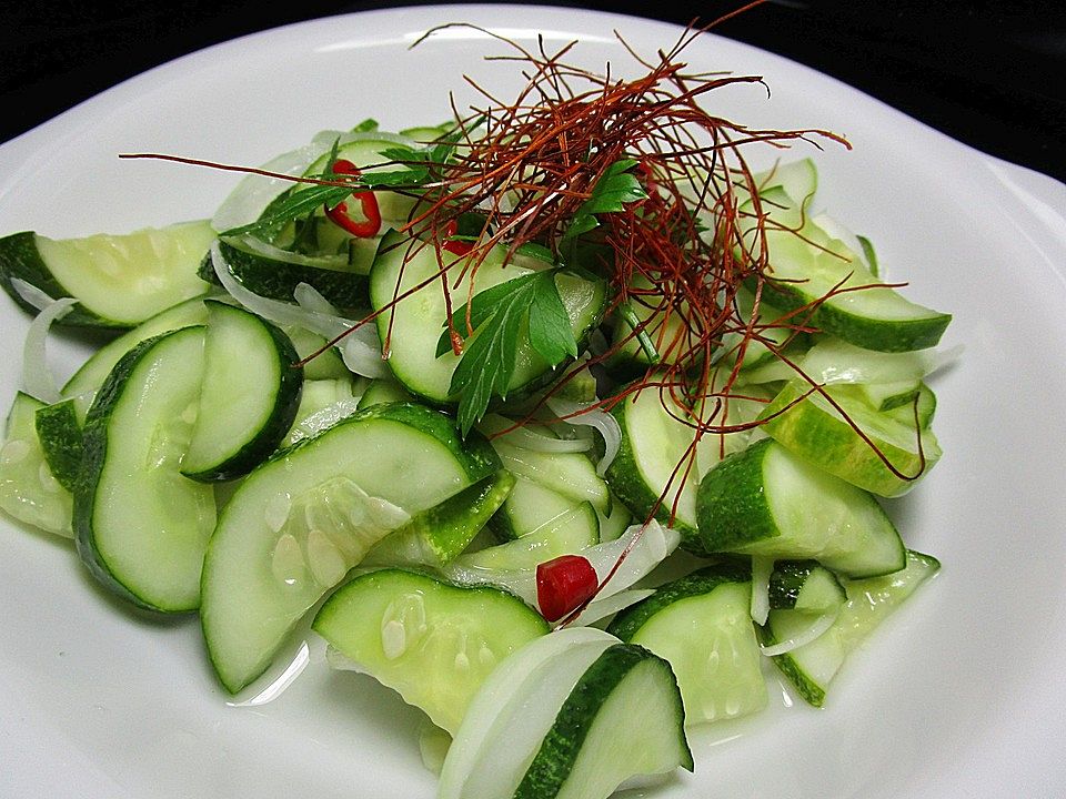 Asiatischer Gurkensalat von vertigo100| Chefkoch