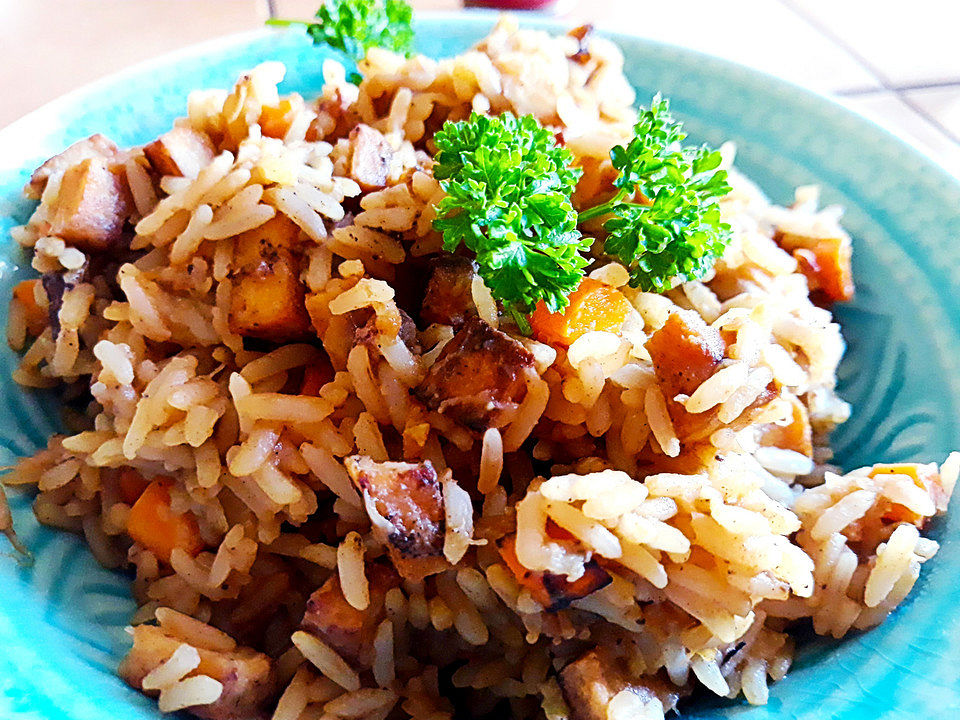 Scharfer Reis mit Tofu von Fusseluhu| Chefkoch