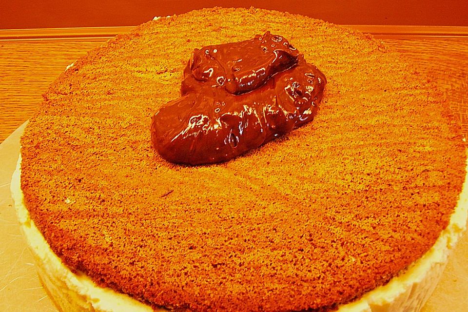 Orangen - Sahnecreme - Torte (Triple Orange)