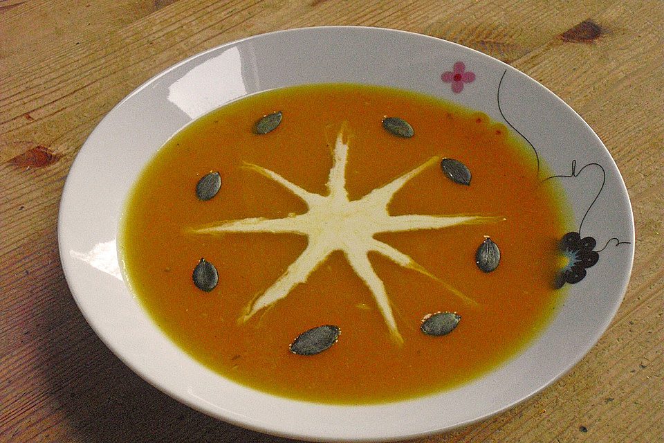 Kürbiscremesuppe