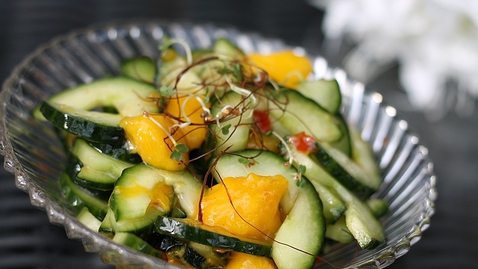 Gurken - Mango - Salat von knulli
