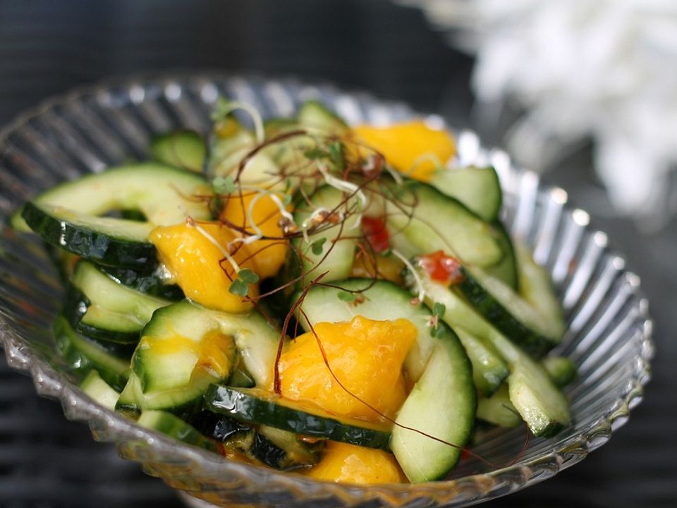 Gurken - Mango - Salat von knulli| Chefkoch