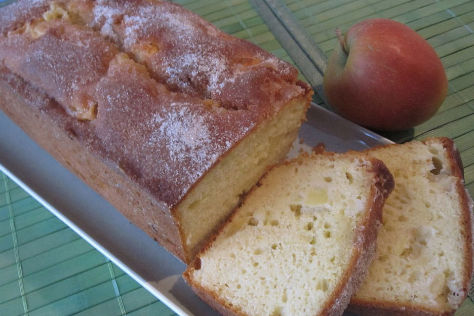 Apfel - Schmand - Rührkuchen