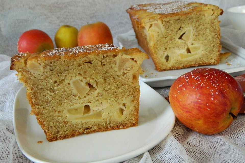 Apfel - Schmand - Rührkuchen