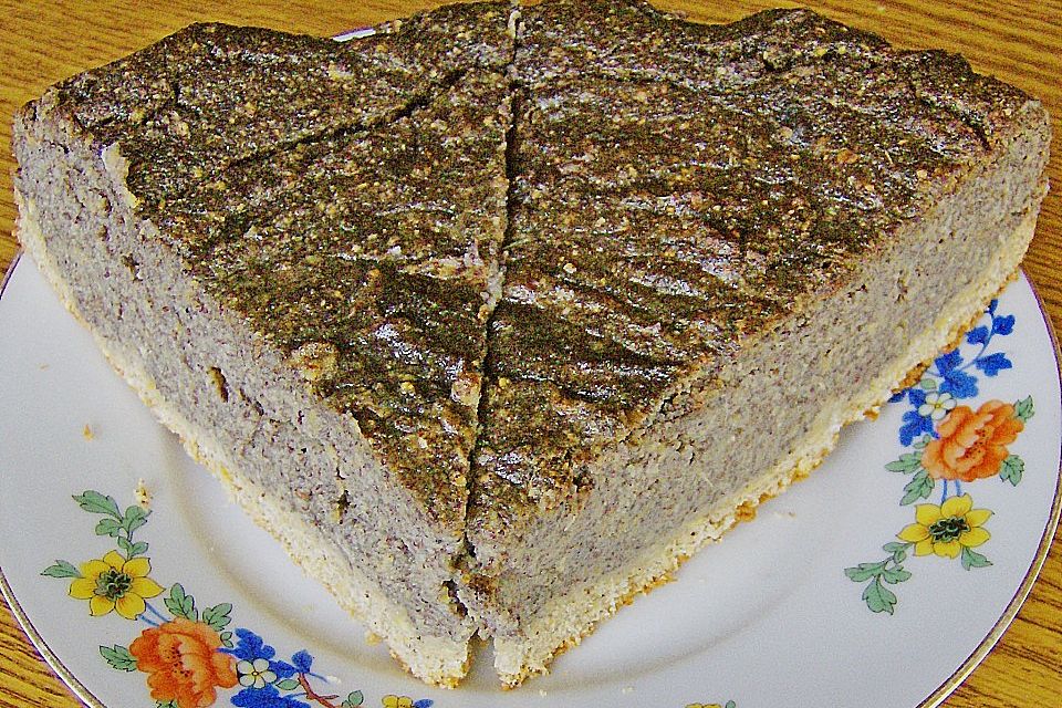 Apfel - Mohn - Kuchen