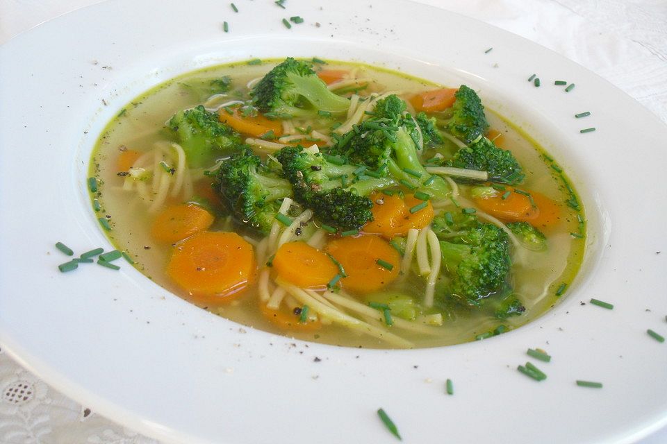 Brokkoli - Karotten - Suppe