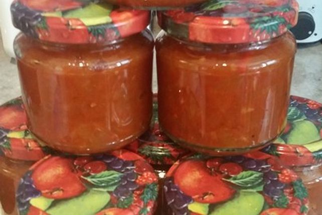 Ingrids Tomaten - Apfel - Chutney von schwuppseline| Chefkoch