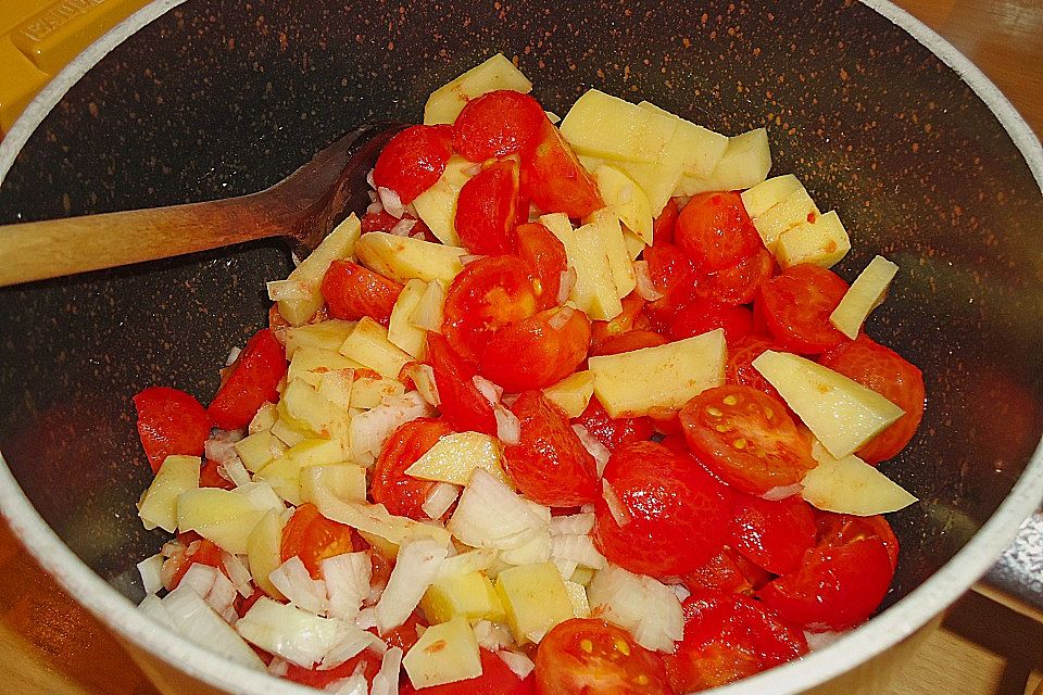 Äußerst feine Tomatencremesuppe