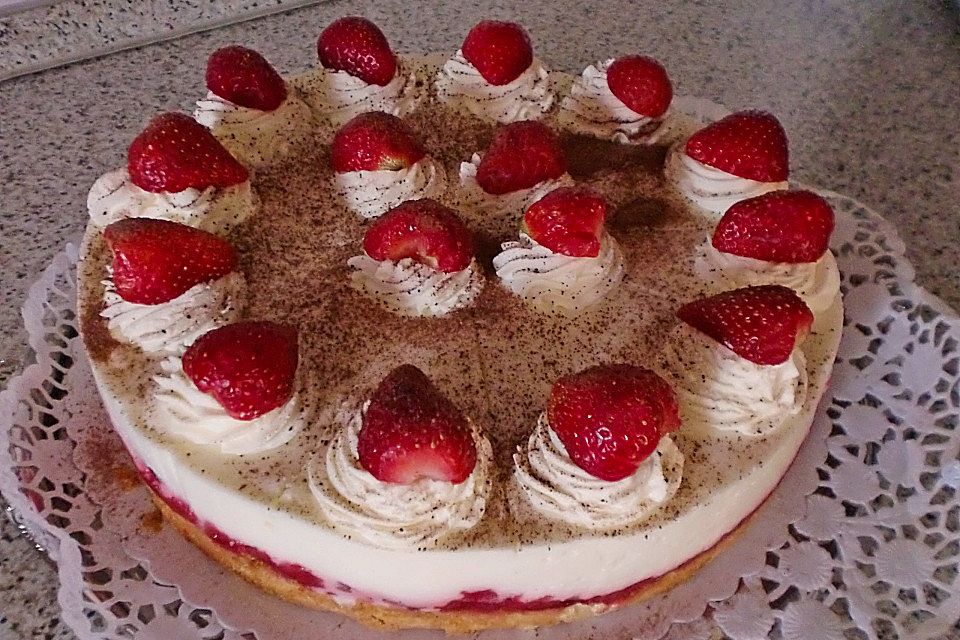 Erdbeer - Joghurt - Torte