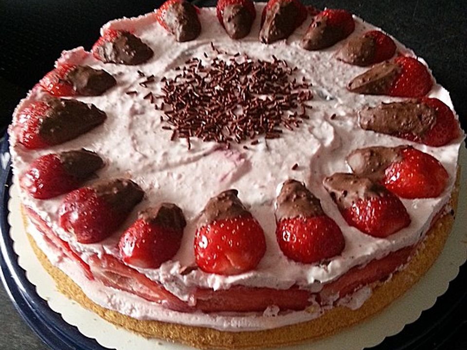 Erdbeer - Joghurt - Torte von Tortella| Chefkoch