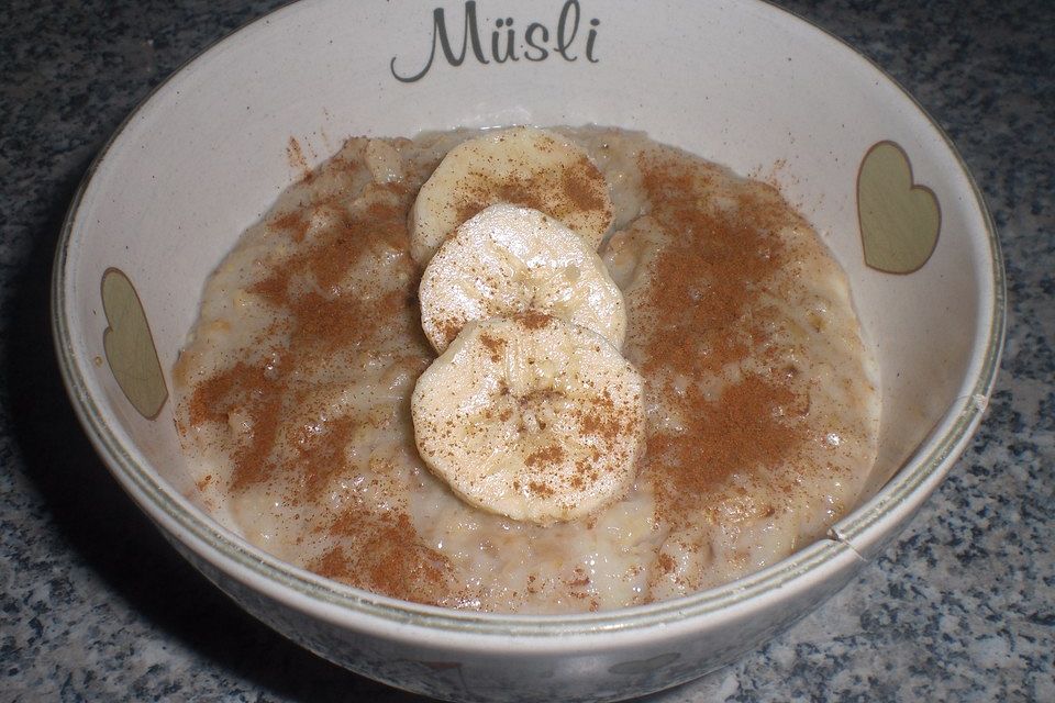 Bananen - Porridge