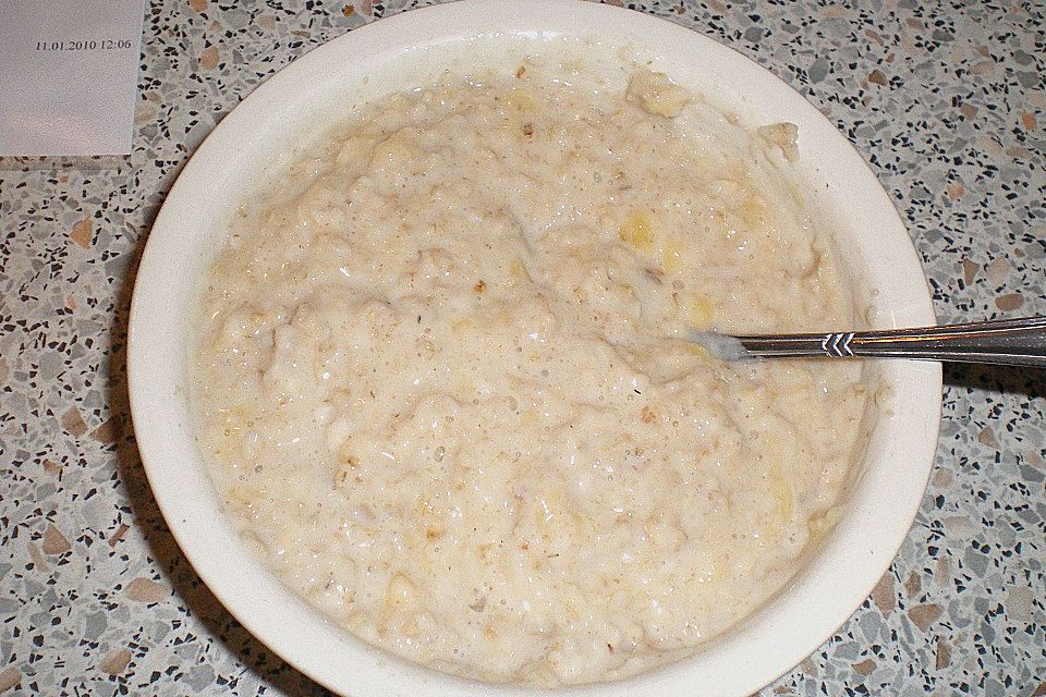 Bananen - Porridge