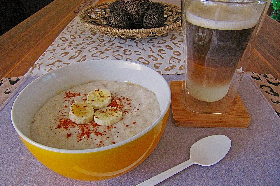 Bananen - Porridge