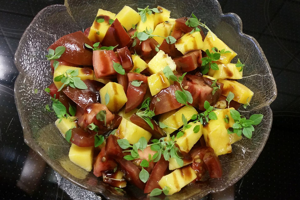 Mango-Tomatensalat