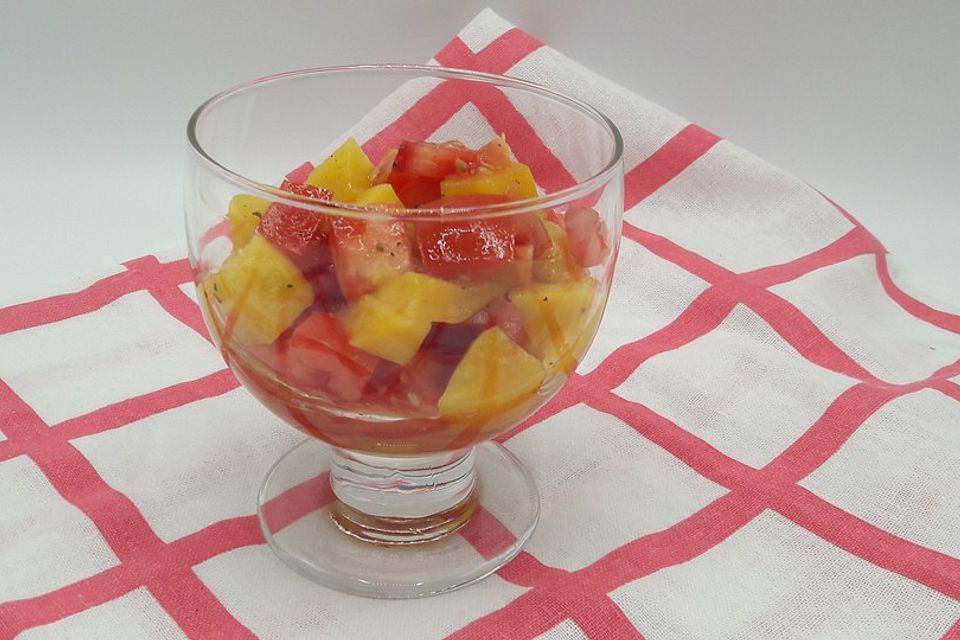 Mango-Tomatensalat