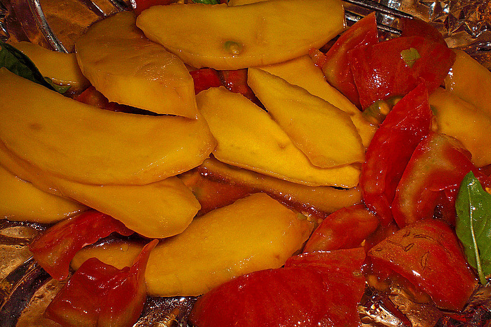 Mango-Tomatensalat