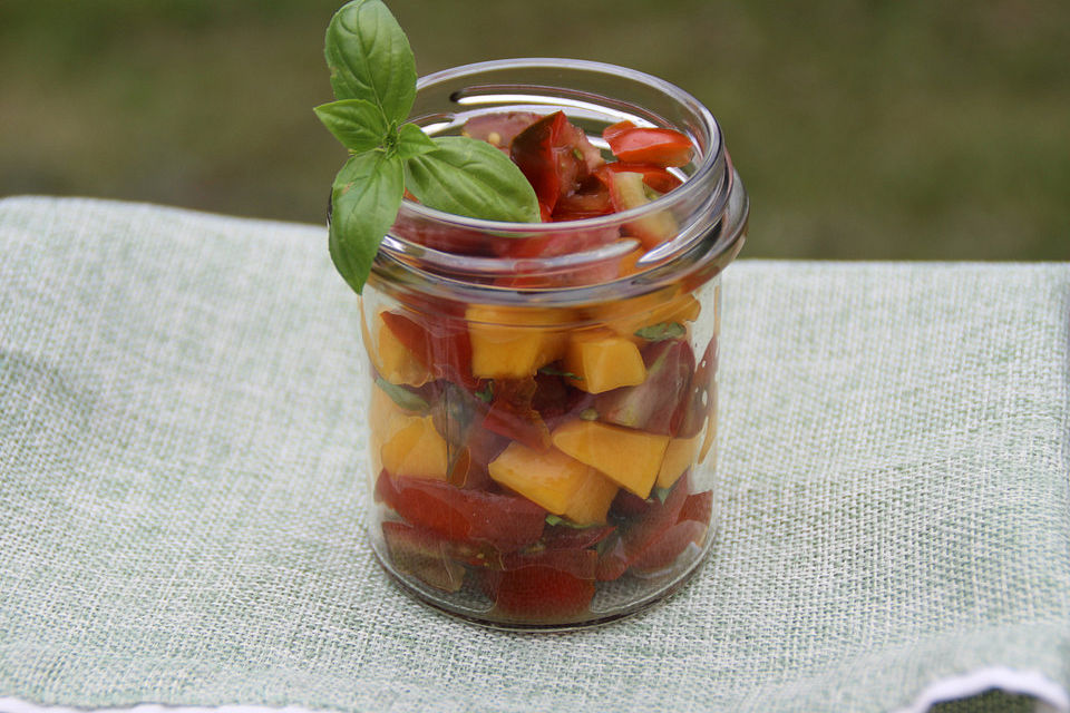 Mango-Tomatensalat