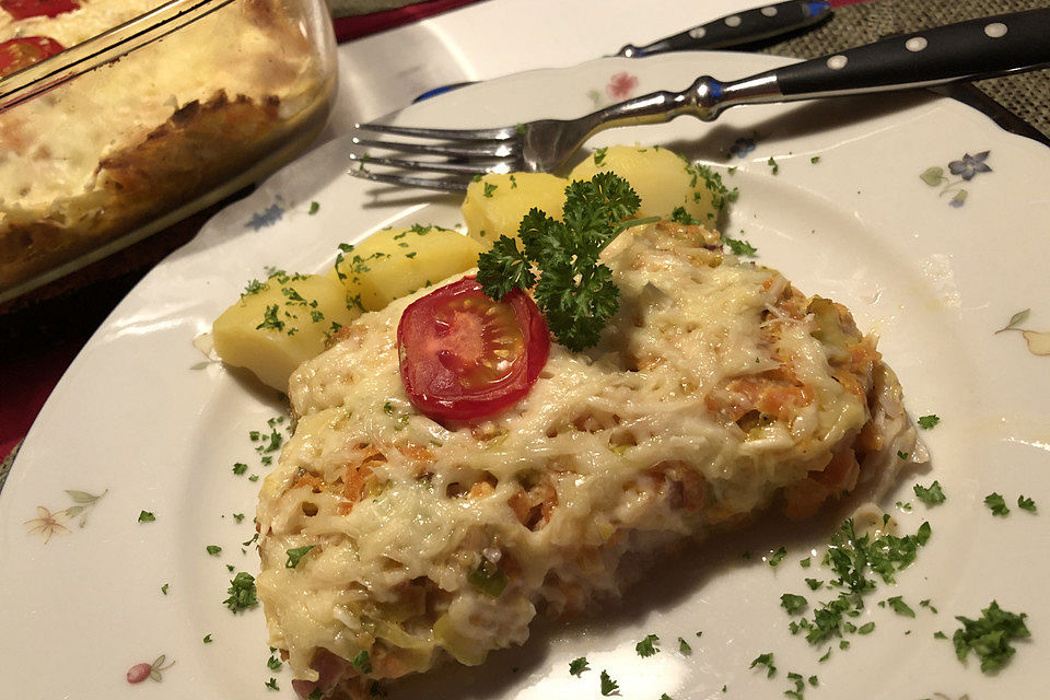 Fischgratin