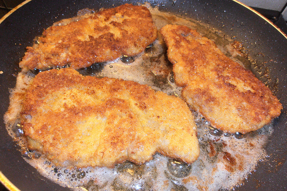 Würzig pikantes Schnitzel