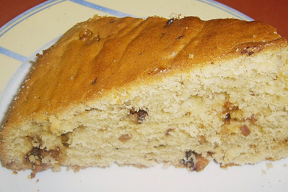 Saftiger Nuss - Kuchen mit Snickers