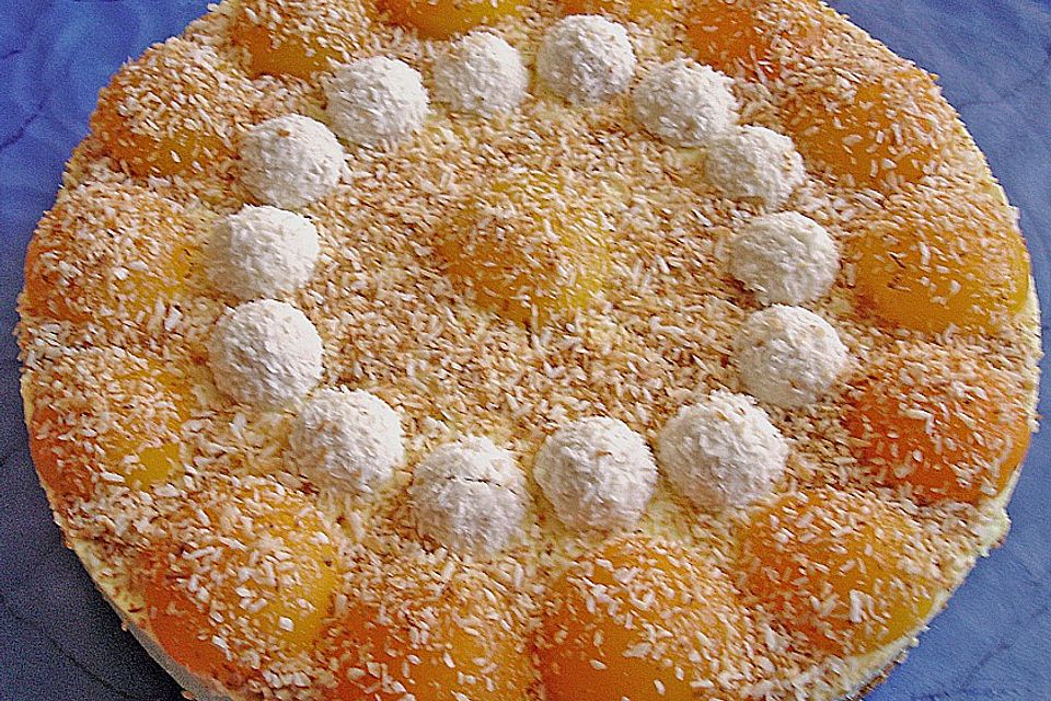 Aprikosen - Frischkäse - Kuchen