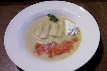 Spargel - Lauch - Suppe