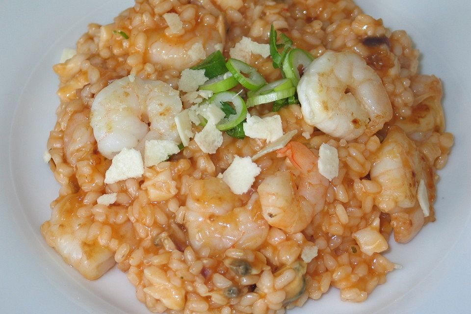 Meeresfrüchte - Risotto