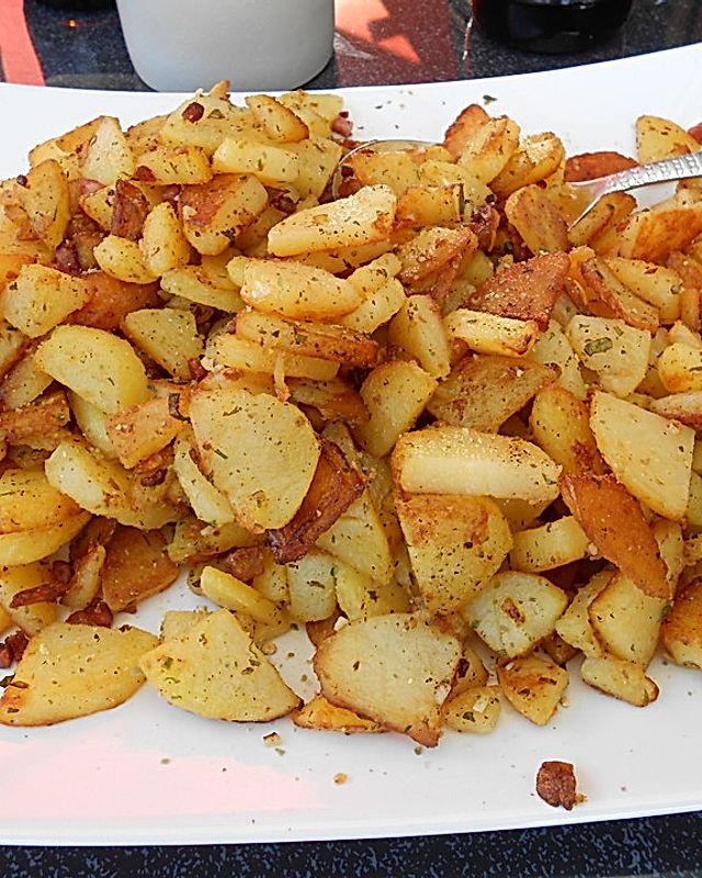 Kräuterbutter - Kartoffeln