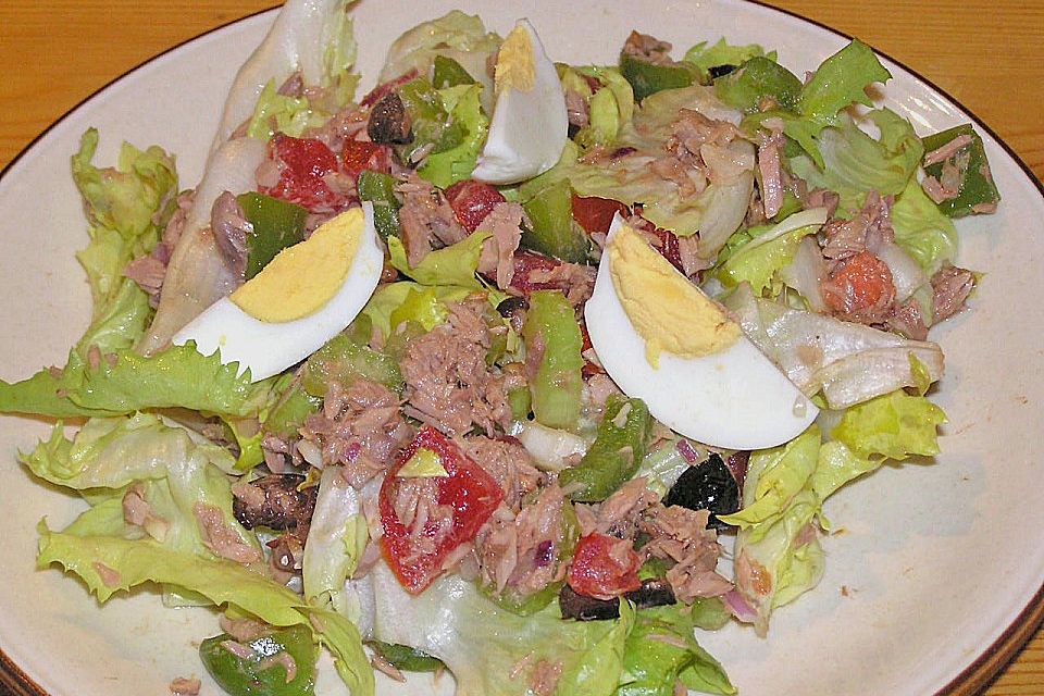 Knackiger Thunfischsalat