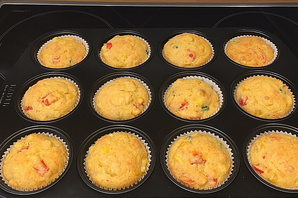 Mexikanische Mais - Muffins