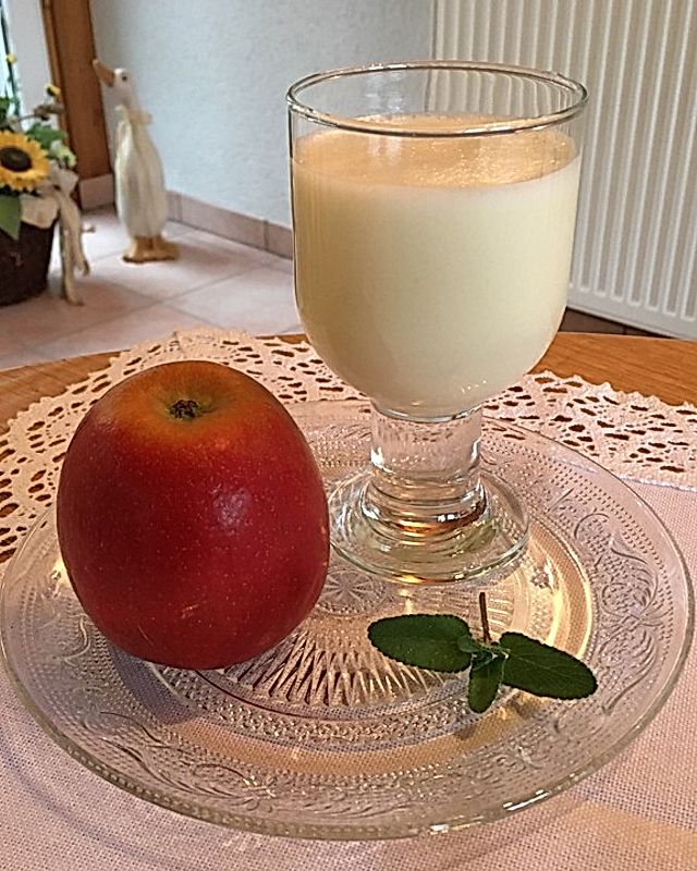 Apfel - Buttermilch - Shake