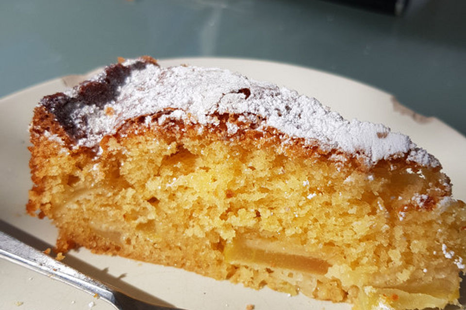 Apfel - Eierlikör Kuchen