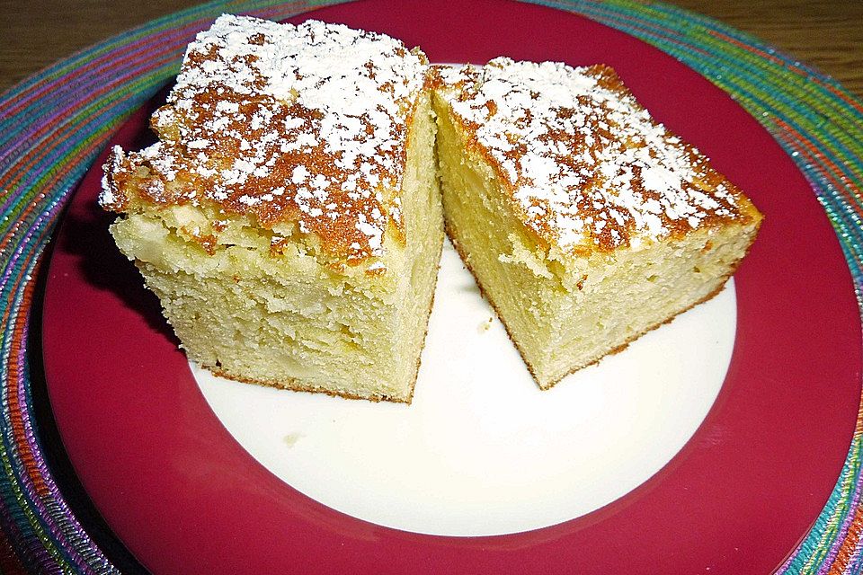 Apfel - Eierlikör Kuchen