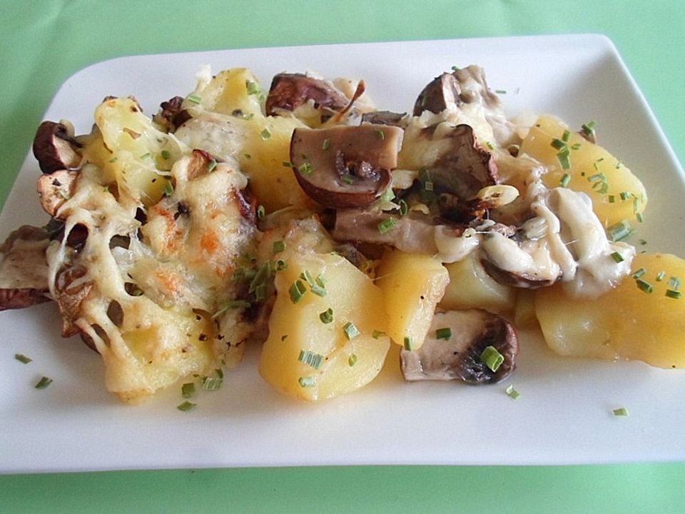 Kartoffel - Pilz - Auflauf von bn1806 | Chefkoch